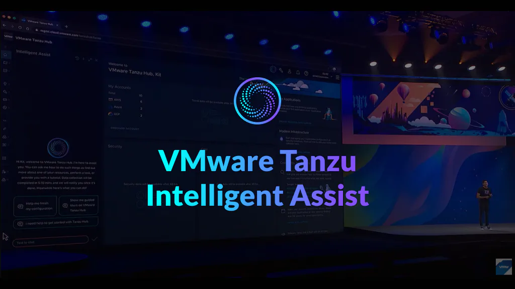 VMware Tanzu Intelligent Assist presented at VMware Explore